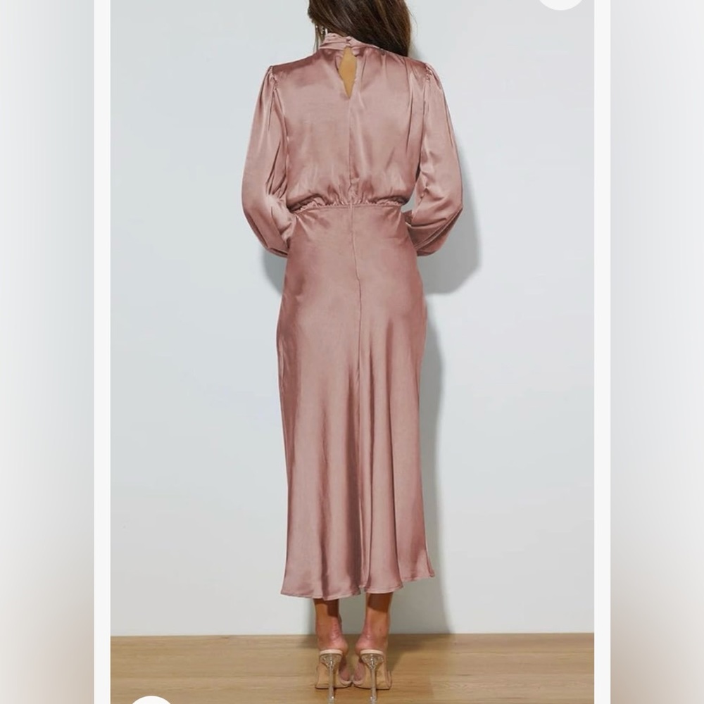 Satin Dress - Picture 3 of 6